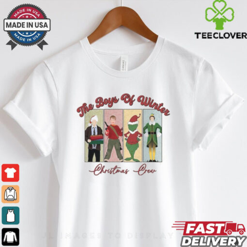 The Boys of Winter Sweatshirt, Funny Xmas Characters Shirt