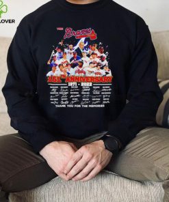 The Braves 151th Anniversary 1871 2022 thank you for the memories sport shirt