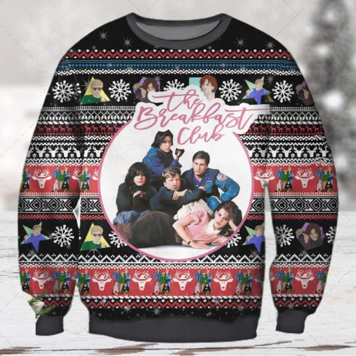 The Breakfast Club Lord Of The Rings Ugly Christmas Sweater 3D Shirt
