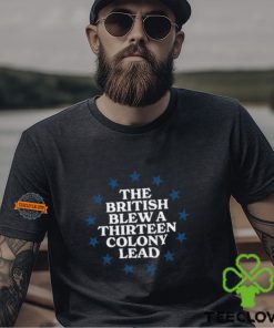 The British Blew A 13 Colony Lead Shirt