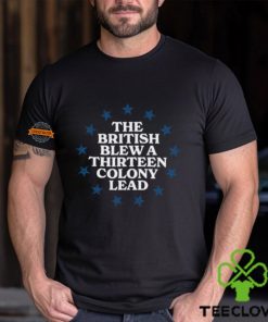 The British Blew A 13 Colony Lead Shirt