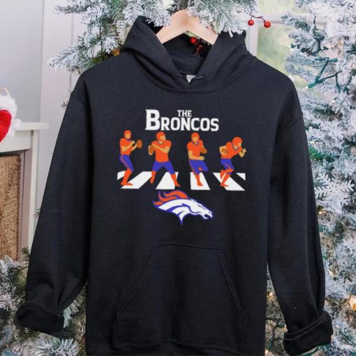 The Broncos outline player Denver Broncos football logo 2024 hoodie, sweater, longsleeve, shirt v-neck, t-shirt