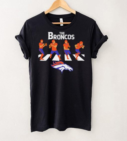 The Broncos outline player Denver Broncos football logo 2024 hoodie, sweater, longsleeve, shirt v-neck, t-shirt