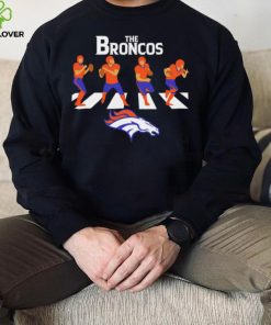 The Broncos outline player Denver Broncos football logo 2024 hoodie, sweater, longsleeve, shirt v-neck, t-shirt