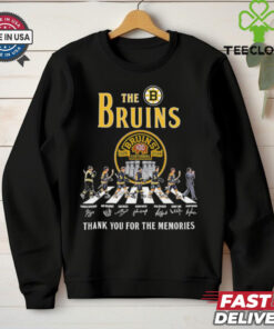 The Bruins abbey road 100th Anniversary 1924 – 2024 thank you shirt