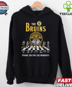 The Bruins abbey road 100th Anniversary 1924 – 2024 thank you shirt