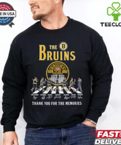 The Bruins abbey road 100th Anniversary 1924 – 2024 thank you shirt