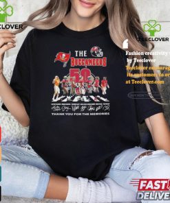 The Buccaneers Abbey Road 50th Anniversary Thank You For The Memories Signatures Shirt