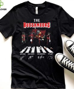 The Buccaneers Team Abbey Road 2023 2024 Playoffs Signatures Shirt