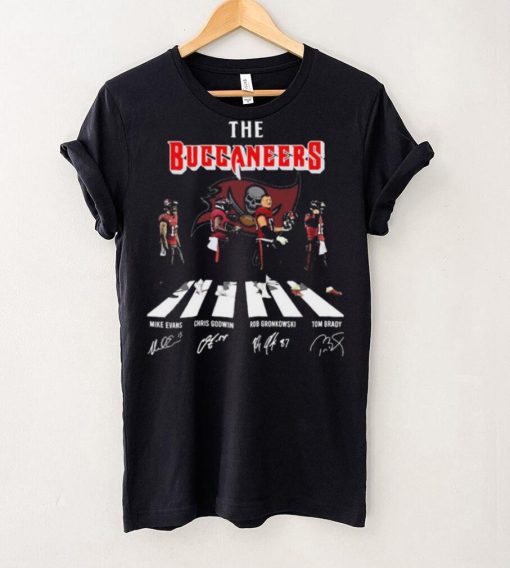 The Buccaneers Team Abbey Road 2023 2024 Playoffs Signatures Shirt