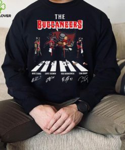 The Buccaneers Team Abbey Road 2023 2024 Playoffs Signatures Shirt