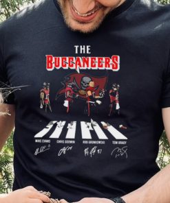 The Buccaneers Team Abbey Road 2023 2024 Playoffs Signatures Shirt