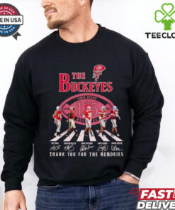 The Buckeyes 1890 2025 Abbey Road thank you for the memories shirt