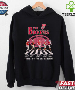 The Buckeyes 1890 2025 Abbey Road thank you for the memories shirt