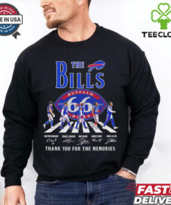 The Buffalo Bills 66th Anniversary 1959 2025 thank you signature shirt