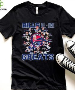 The Buffalo Bills All Time Greats Signatures Shirt