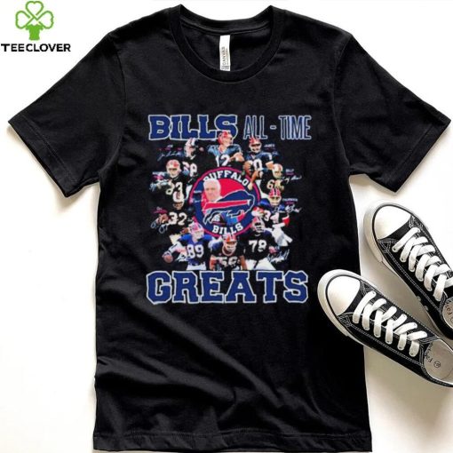 The Buffalo Bills All Time Greats Signatures Shirt