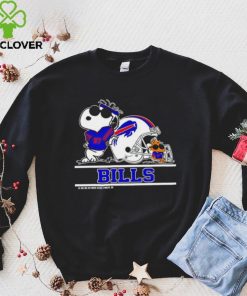 The Buffalo Bills Joe Cool And Woodstock Snoopy Mashup shirt