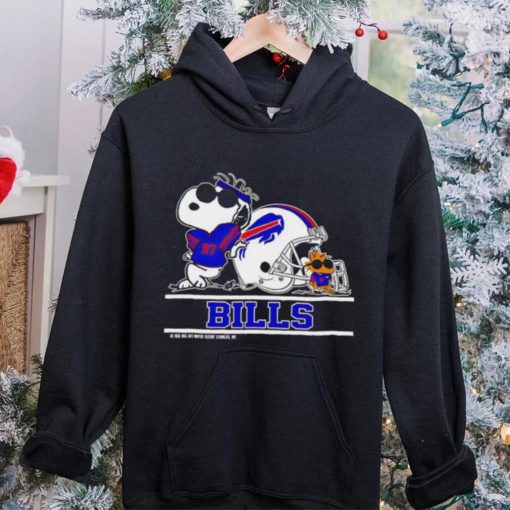 The Buffalo Bills Joe Cool And Woodstock Snoopy Mashup hoodie, sweater, longsleeve, shirt v-neck, t-shirt