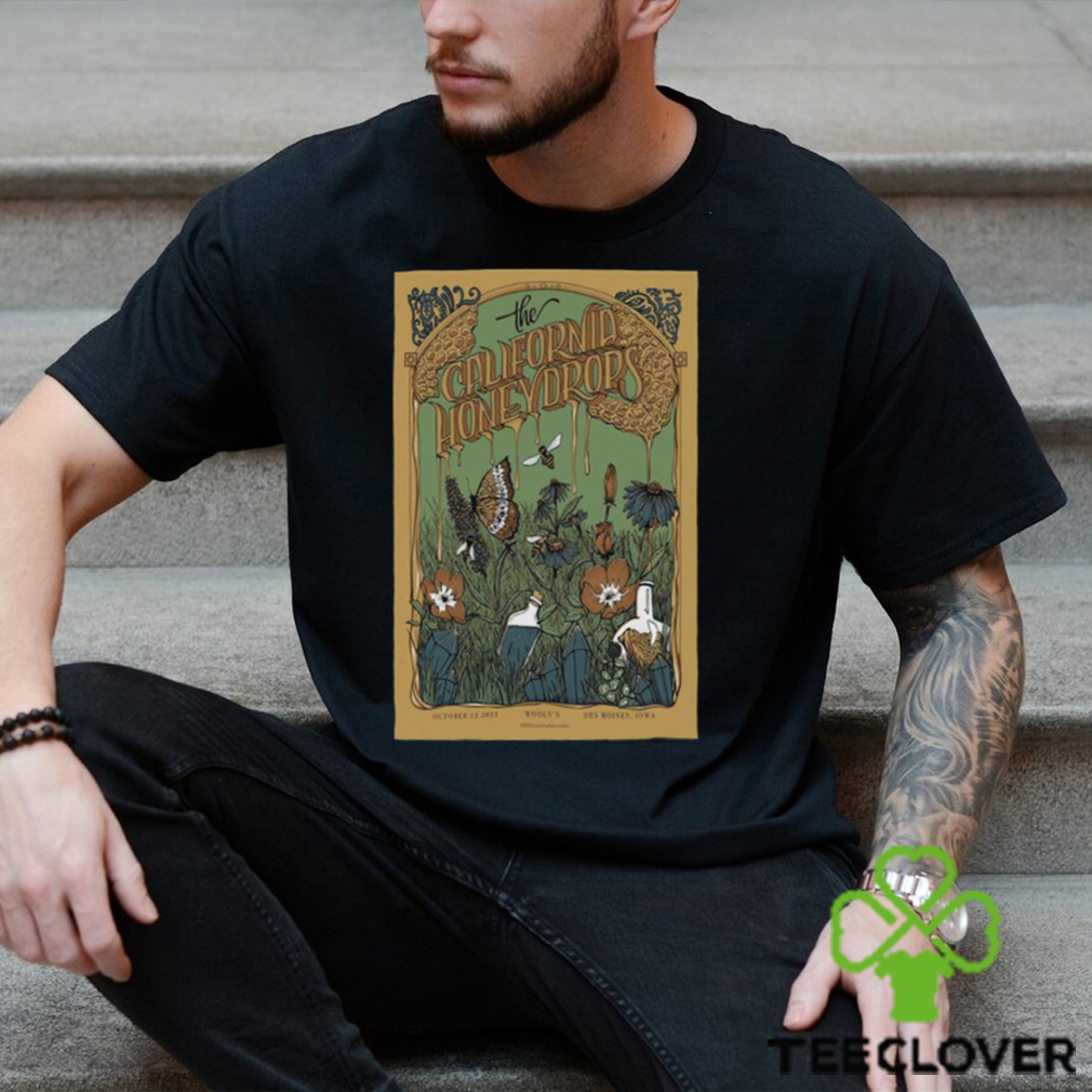 The California honeydrops concert in des moines october 12 2023 shirt The California honeydrops concert in des moines october 12 2023 shirt