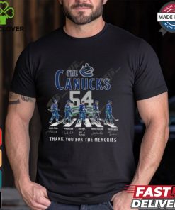 The Canucks 54 Years Of 1970 2024 Thank You For The Memories T Shirt