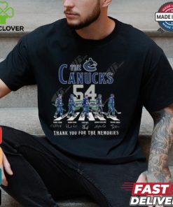 The Canucks 54 Years Of 1970 2024 Thank You For The Memories T Shirt