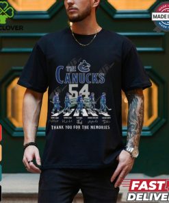 The Canucks 54 Years Of 1970 2024 Thank You For The Memories T Shirt