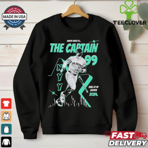 The Captain Aaron Judge New York Yankees baseball 2024 hoodie, sweater, longsleeve, shirt v-neck, t-shirt