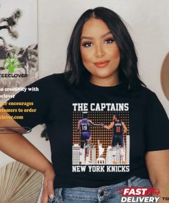 The Captains Willis Reed And Jalen Brunson New York Sports Teams Signatures Shirt