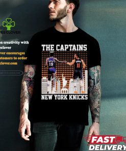 The Captains Willis Reed And Jalen Brunson New York Sports Teams Signatures Shirt