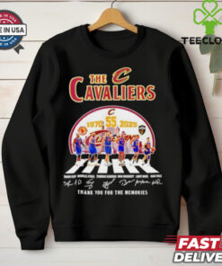The Cavaliers abbey road thank you for the memories signature shirt