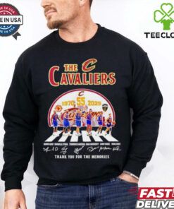 The Cavaliers abbey road thank you for the memories signature shirt 1 The Cavaliers abbey road thank you for the memories signature shirt