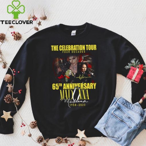 The Celebration Tour Four Decades 65th Anniversary Madonna Shirt