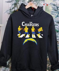 The Chargers outline player Los Angeles Chargers football logo 2024 hoodie, sweater, longsleeve, shirt v-neck, t-shirt