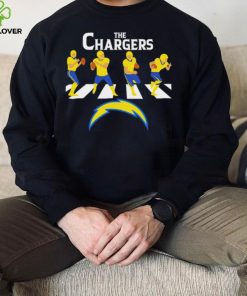 The Chargers outline player Los Angeles Chargers football logo 2024 hoodie, sweater, longsleeve, shirt v-neck, t-shirt