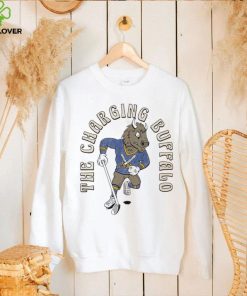 The Charging Buffalo mascot retro hoodie, sweater, longsleeve, shirt v-neck, t-shirt