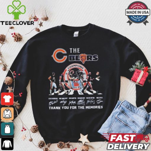 The Chicago Bears Champions Thank You For The Memories T Shirt