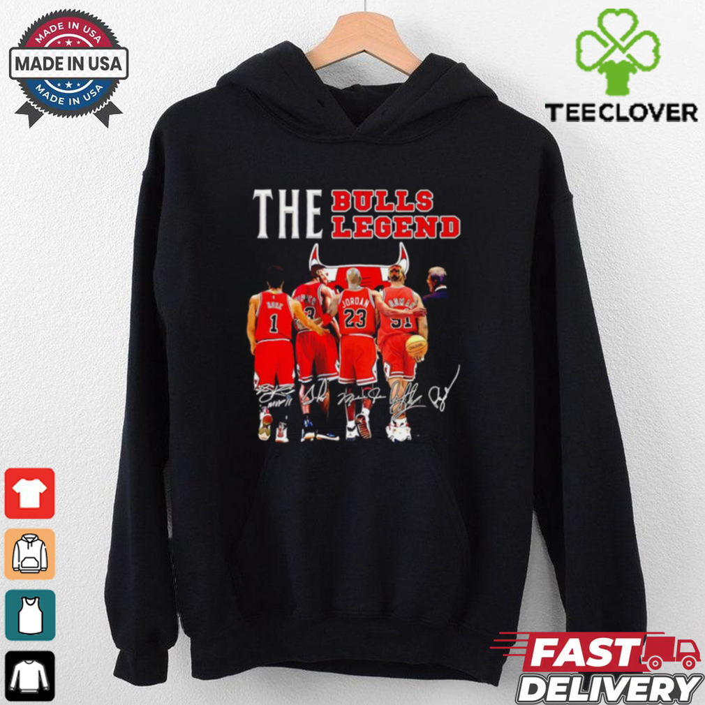 The Chicago Bulls legend signature behind shirt The Chicago Bulls legend signature behind shirt