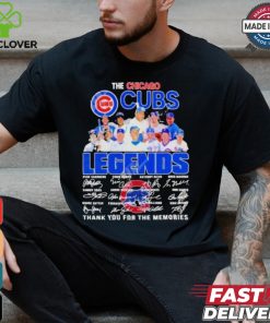 The Chicago Cubs Legends Thank You For The Memories T Shirt