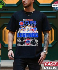 The Chicago Cubs Legends Thank You For The Memories T Shirt