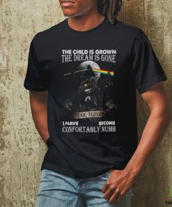 The Child Is Grown The Dream Is Gone I Have Become Confortably Numb Pink Floyd T Shirt