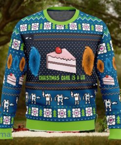 The Christmas Cake Is A Lie Portal 2 Xmas Ugly Christmas Sweater Christmas Gift For Men And Women