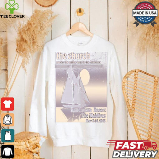 The Church May 3 10 2025 Kandooma Resort Maldives Islands Maldives Tour T Shirt White
