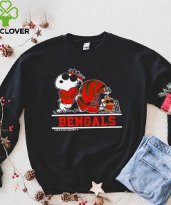 The Cincinnati Bengals Joe Cool And Woodstock Snoopy Mashup shirt