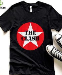 The Clash Circle Black Star T Shirt