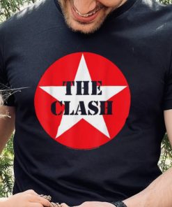 The Clash Circle Black Star T Shirt