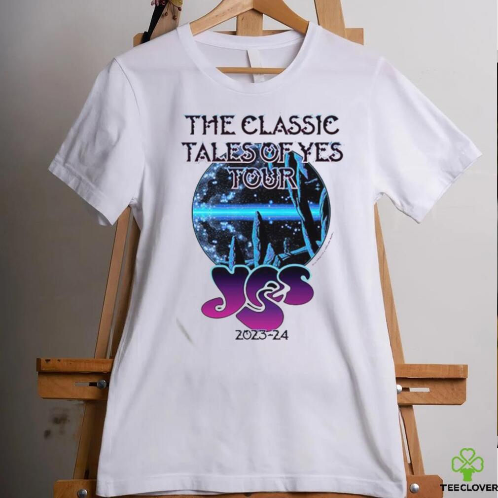 The Classic Tales Of YES Tour 2023 24 T Shirt The Classic Tales Of YES Tour 2023 24 T Shirt