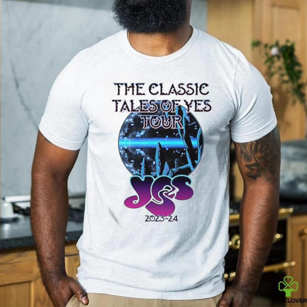 The Classic Tales Of YES Tour 2023 24 T Shirt The Classic Tales Of YES Tour 2023 24 T Shirt