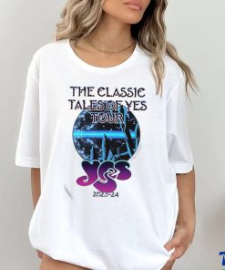 The Classic Tales Of YES Tour 2023 24 T Shirt 2 The Classic Tales Of YES Tour 2023 24 T Shirt