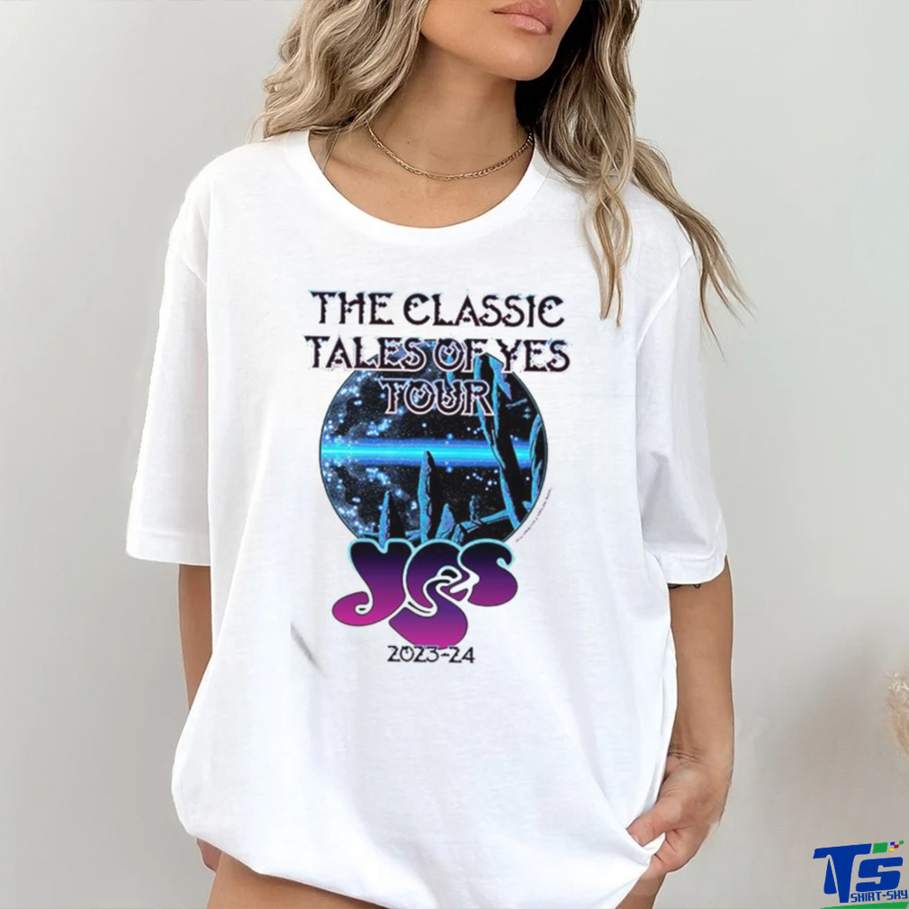 The Classic Tales Of YES Tour 2023 24 T Shirt The Classic Tales Of YES Tour 2023 24 T Shirt
